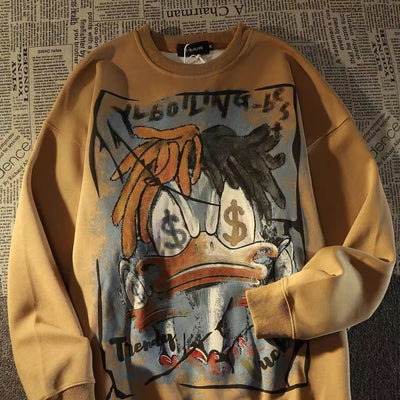 Gangster Duck Long-Sleeve