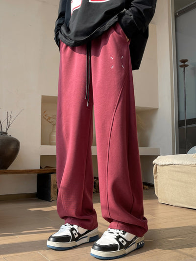 Embroidery Scimitar Sweatpants