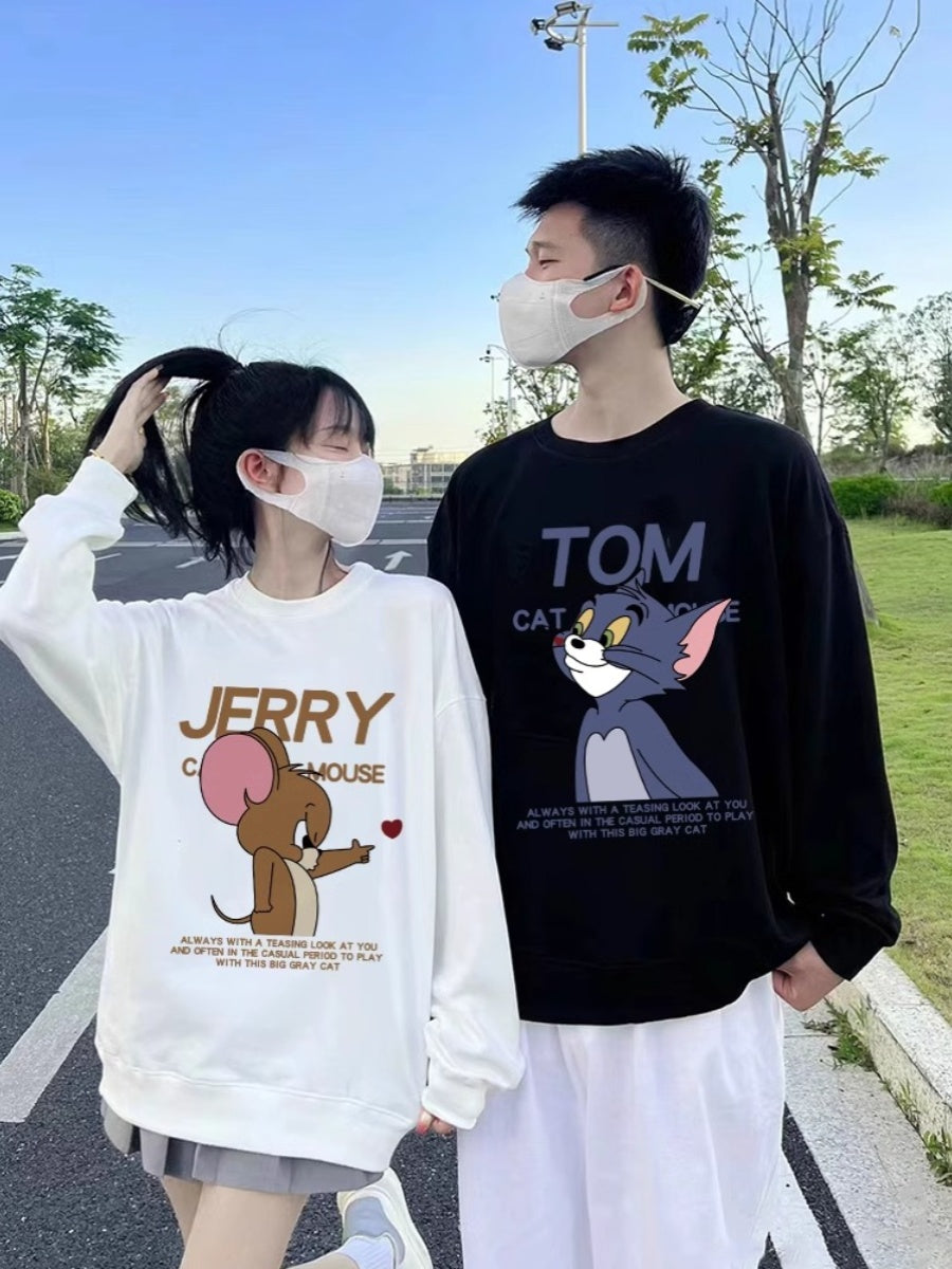 Cat and Mouse Matching Long-Sleeves