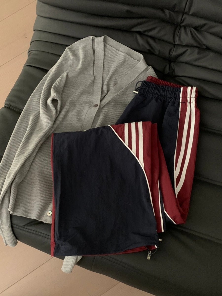 Retro Striped Sweatpants